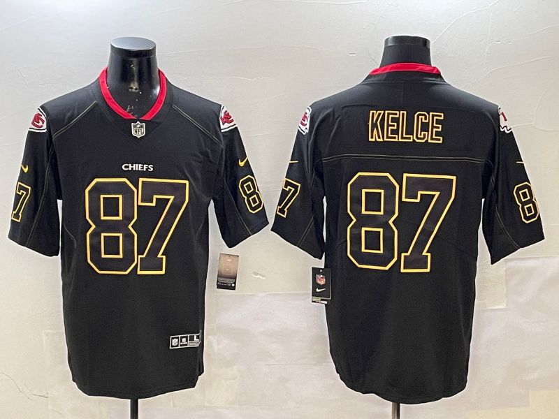 Men Kansas City Chiefs #87 Kelce Black Classic 2025 Nike Limited NFL Jersey style 1->kansas city chiefs->NFL Jersey